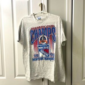 1994 New York rangers Stanley Cup champion shirt Salem sportswear